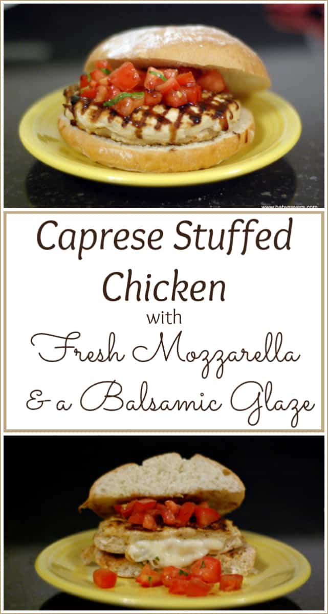 caprese stuffed chicken recipe