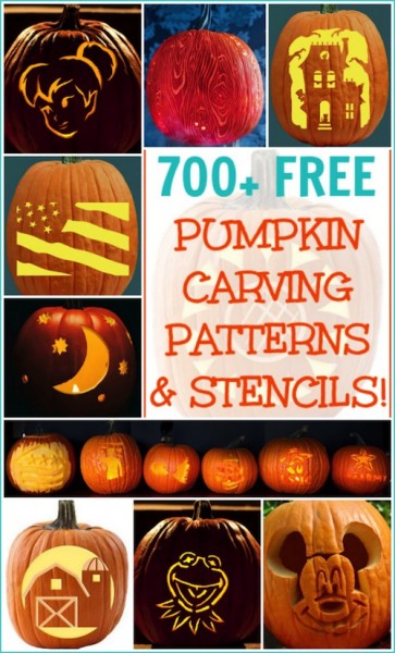 Over 700 Free Pumpkin Carving Stencils Spaceships And