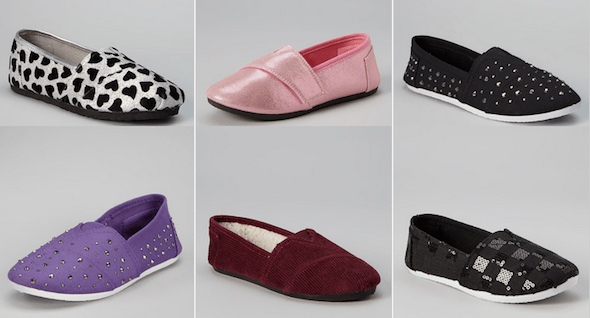 Zulily Promo Code + TOMS-Inspired Shoes from $5.39!