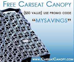 Carseat canopy