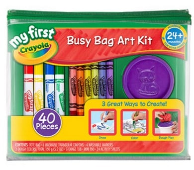 My First Crayola Busy Bag Art Kit just $8.88, Free Shipping