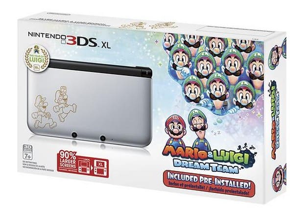 Nintendo 3DS XL Limited Edition with Mario & Dream Team $179.99 w/FREE shipping!