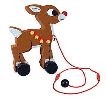 Rudolph Pull Toy