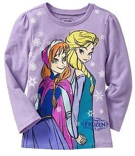 old navy frozen shirt