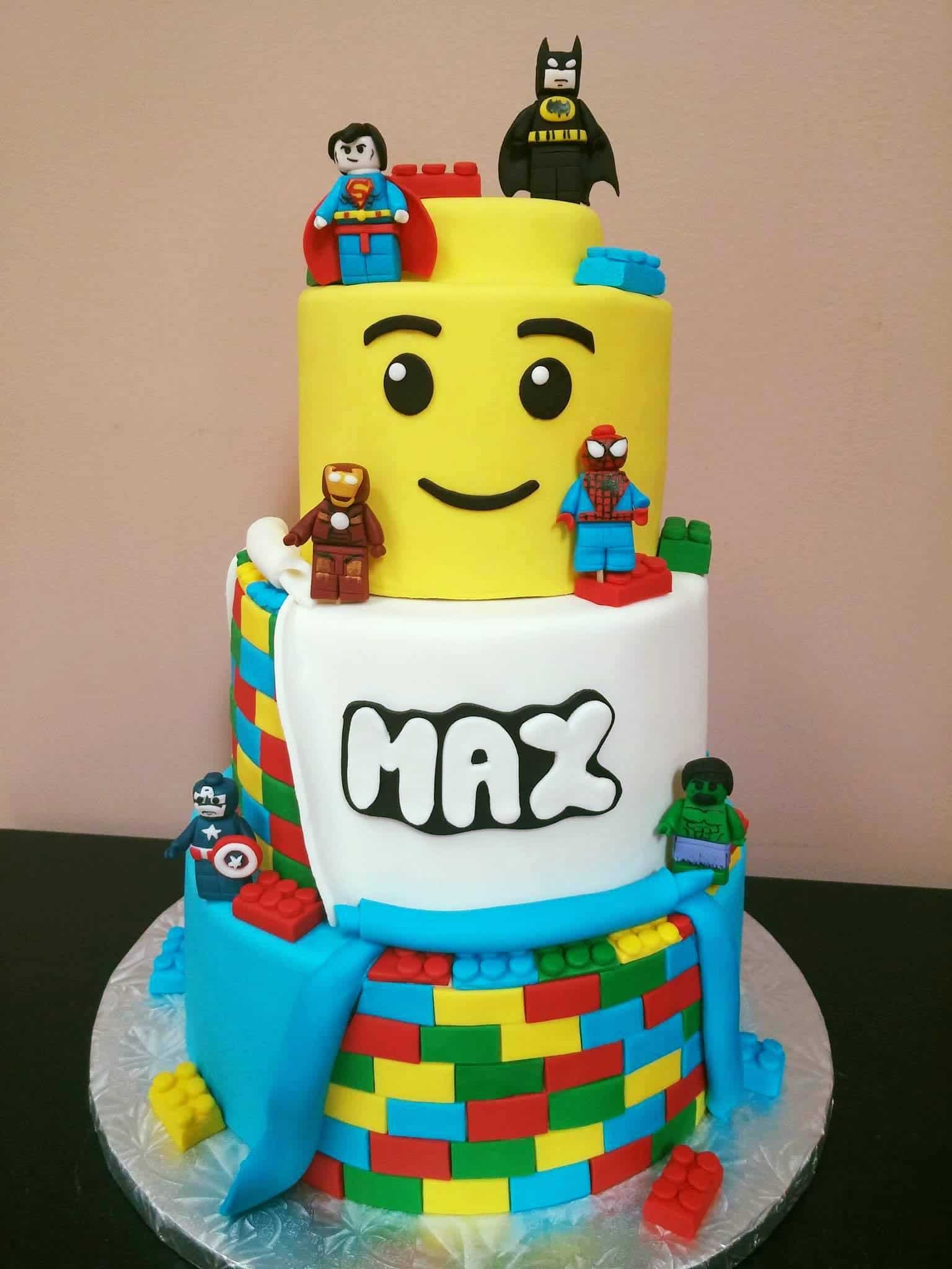 how to make a lego cake