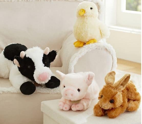 pottery barn stuffed bunny