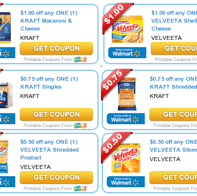 Kraft printable coupons