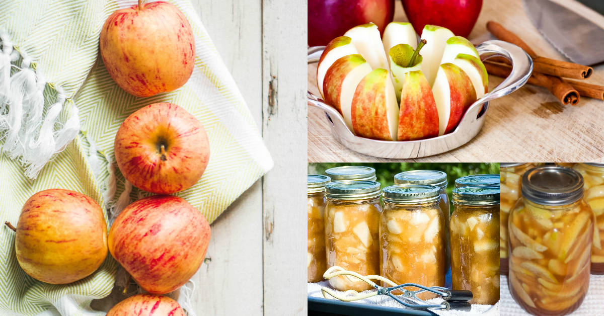 canning apple pie filling