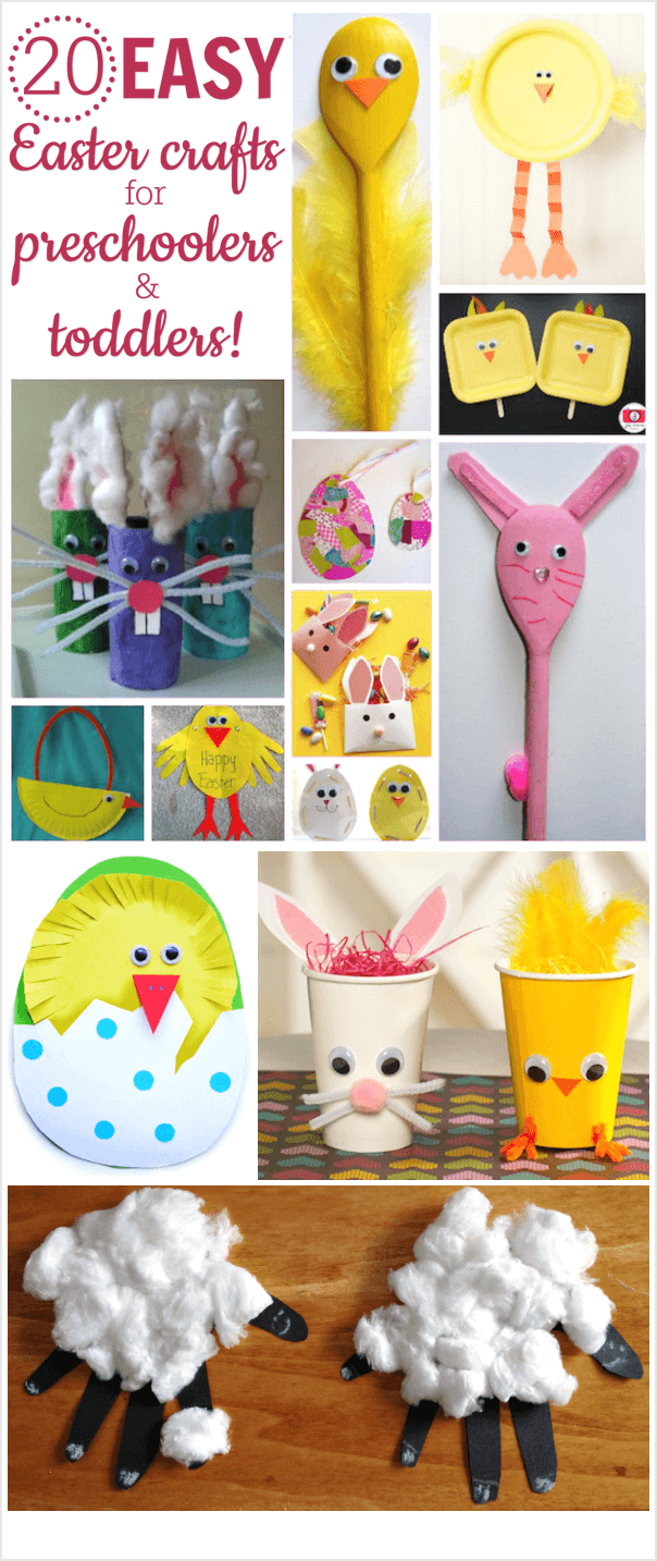 Easy Easter Crafts for Toddlers (So Fun!)