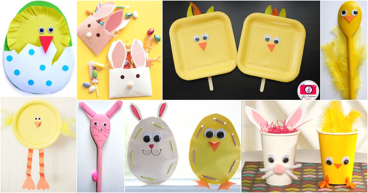 Easter Crafts for Kids - Little Bins for Little Hands
