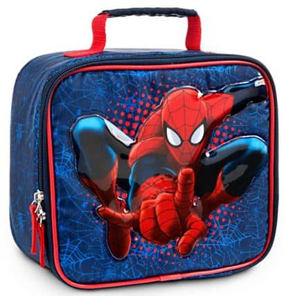 disney spiderman lunchbox