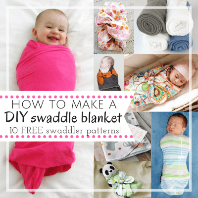 DIY swaddle blanket pattern