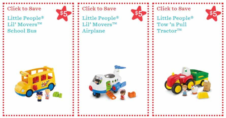$44 in Savings with New Fisher Price Printable Coupons!