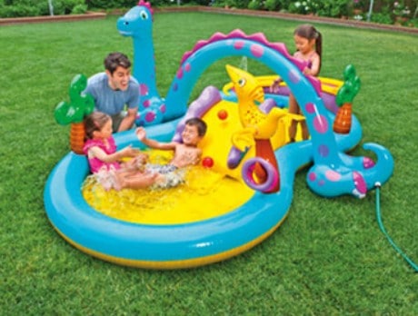dinoland paddling pool