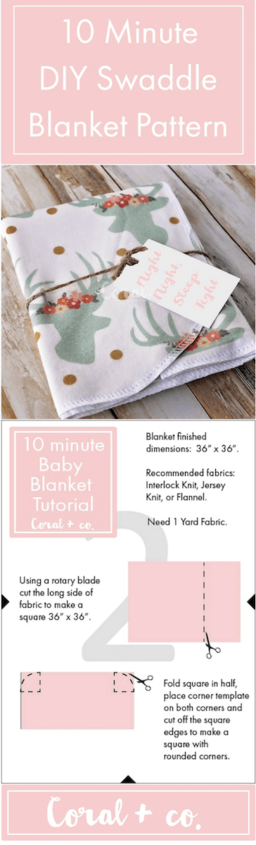 Baby swaddle pattern free cheap