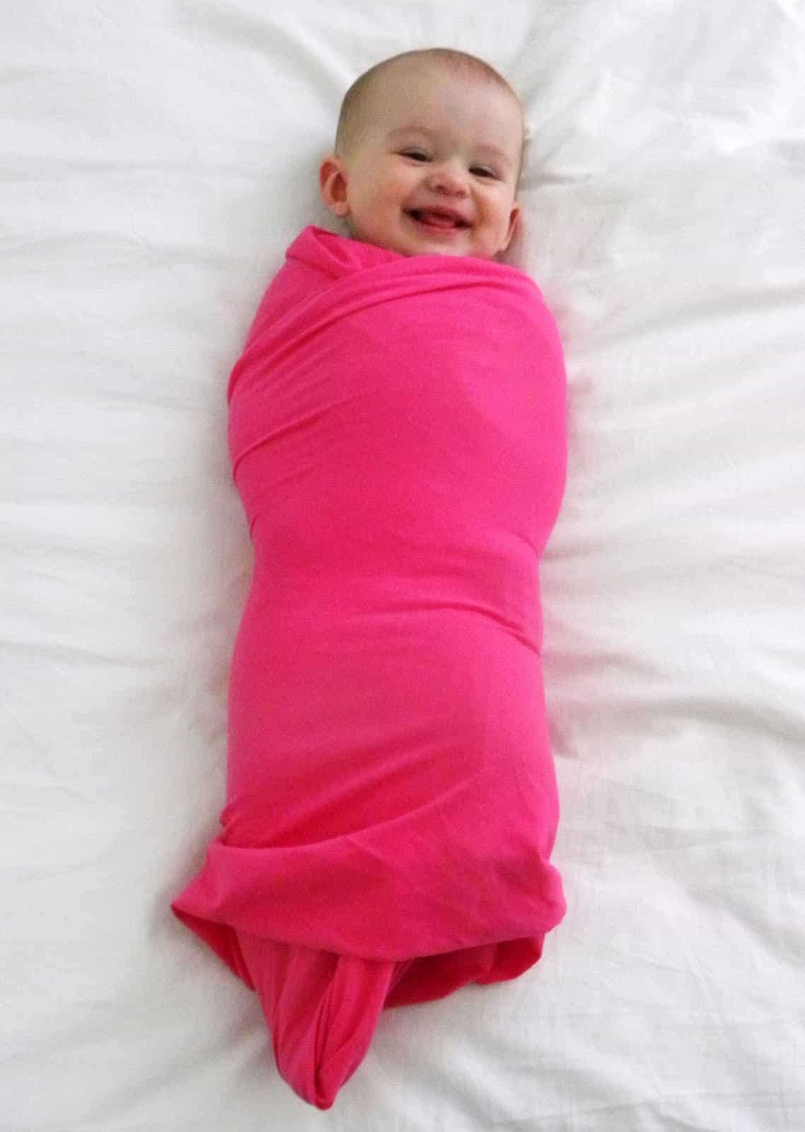 diy swaddle sack