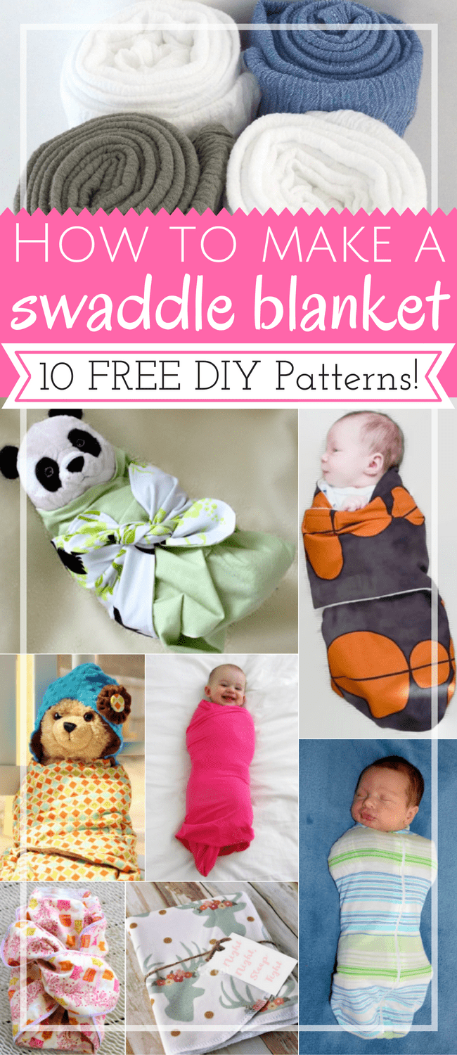 how to make a swaddle blanket