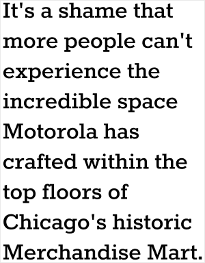 motorola headquarters benefits chicago