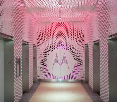 motorola headquarters elevator bank