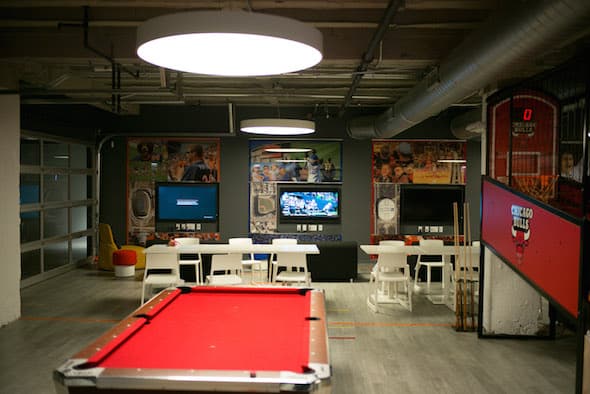 motorola headquarters game room