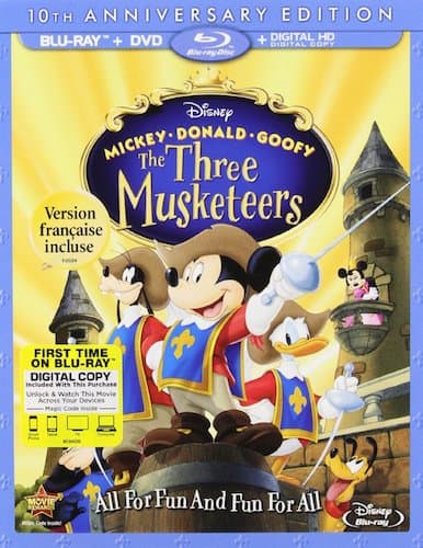 disney 3 musketeers cover poster