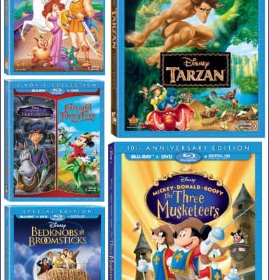 Disney blu-ray movie selection