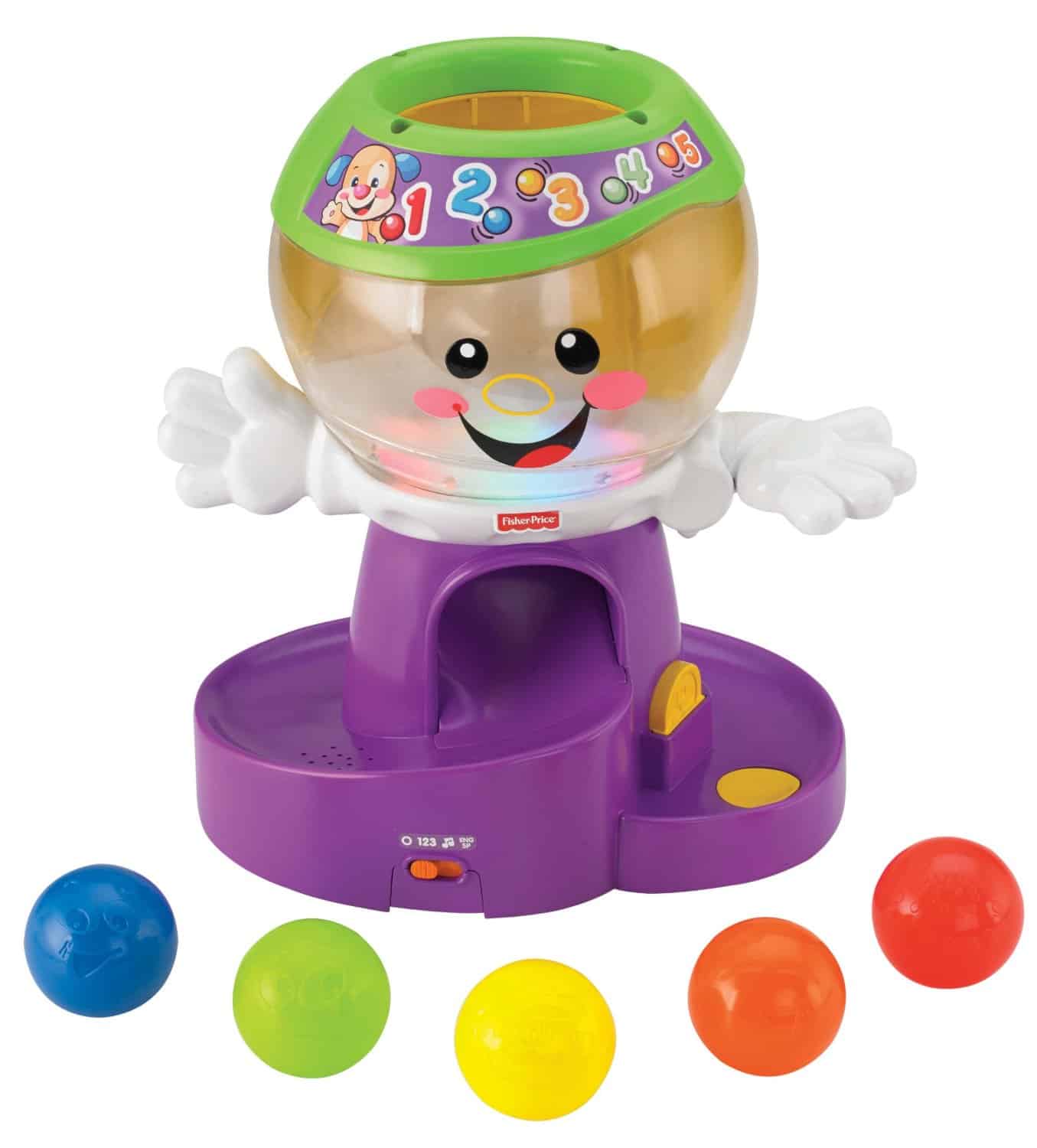 Save 40 on the Fisher Price Laugh + Learn Count + Color Gumball, Free