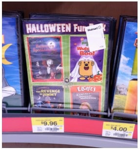 Walmart Deals: 4-pack Halloween Fun DVD $7.96 with Printable Coupon!