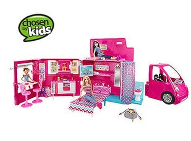 barbie doll camper walmart