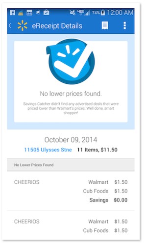 how the walmart savings catcher works