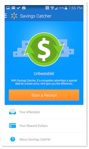 how the walmart savings catcher works