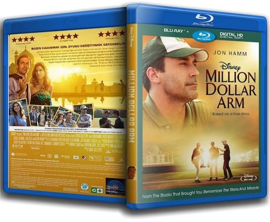 million dollar arm blu ray