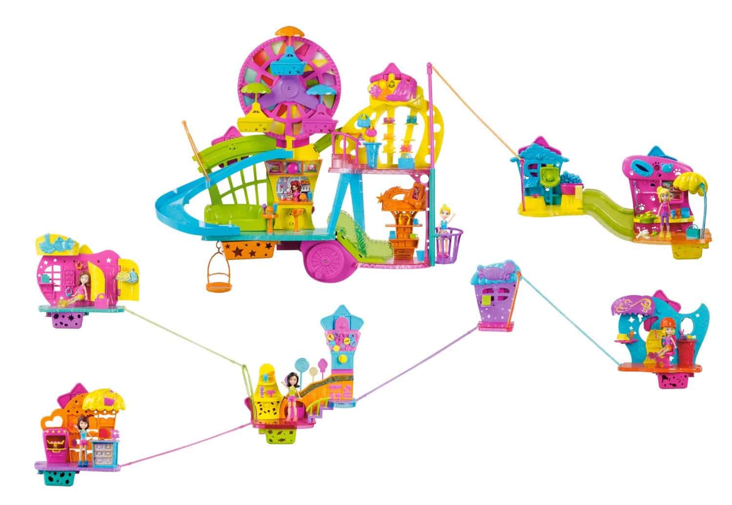polly pocket ultimate play day set