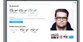 warby parker virtual try on