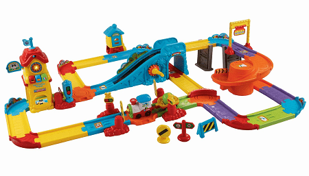 vtech go go train station playset