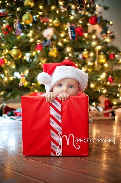 baby christmas card image ideas