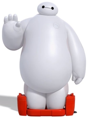 baymax waving