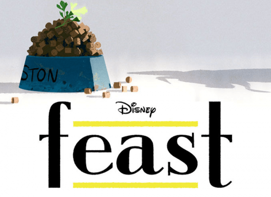 disney feast logo dog dish