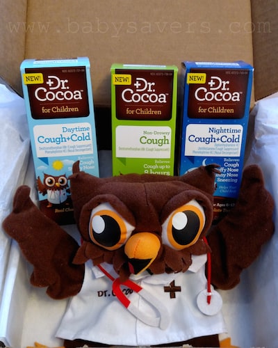 chocolate flavored cough and cold medicine