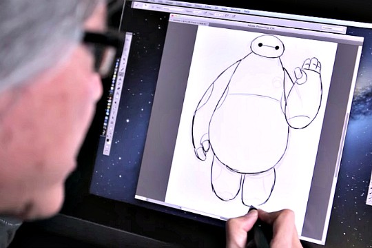 how to draw baymax