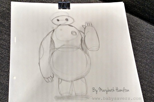 how to draw baymax