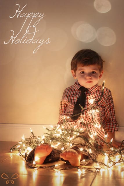 kid christmas card ideas