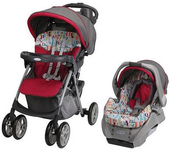 pink prams from birth