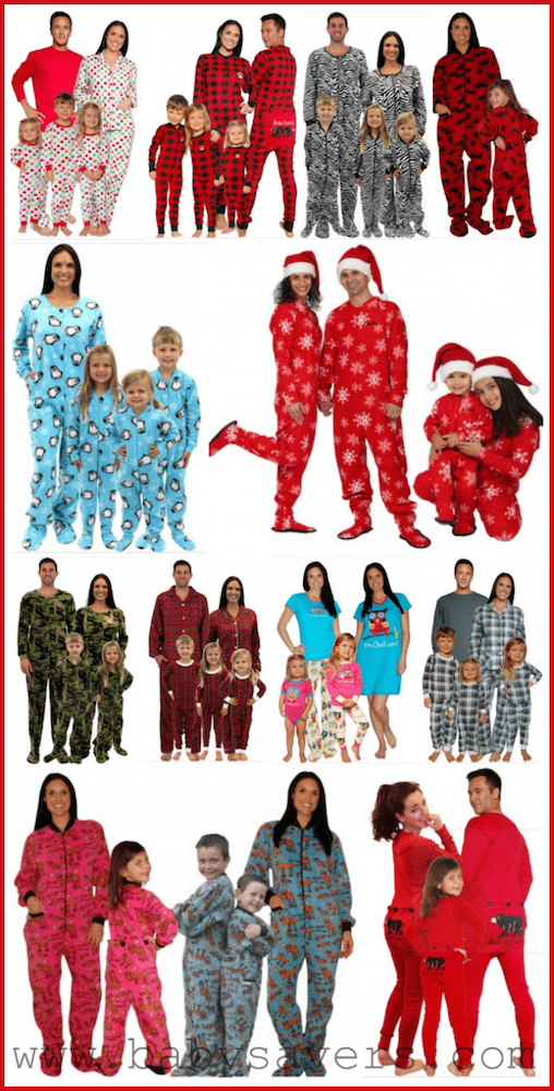 Christmas pajamas for the family