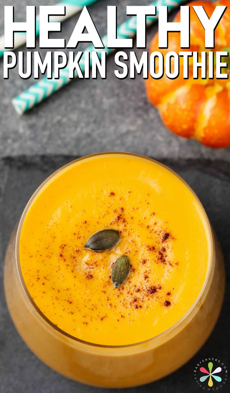 Healthy pumpkin smoothie recipe