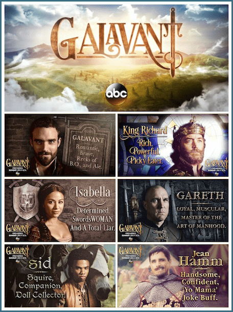 exclusive galavant no spoilers