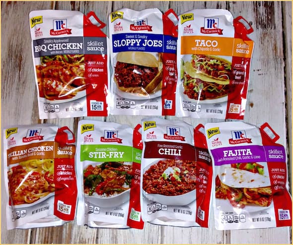 mccormick skillet sauces review