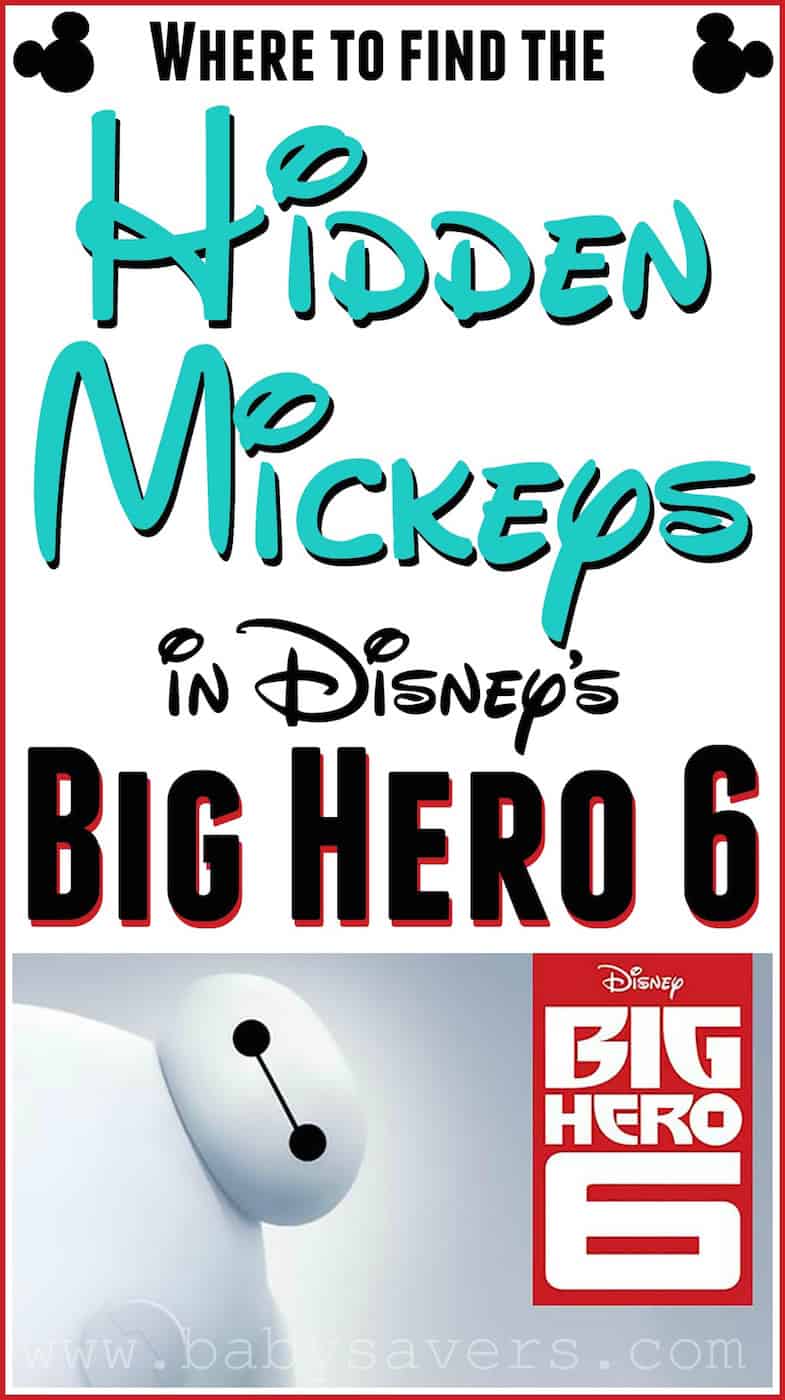 hidden mickeys in Big Hero 6