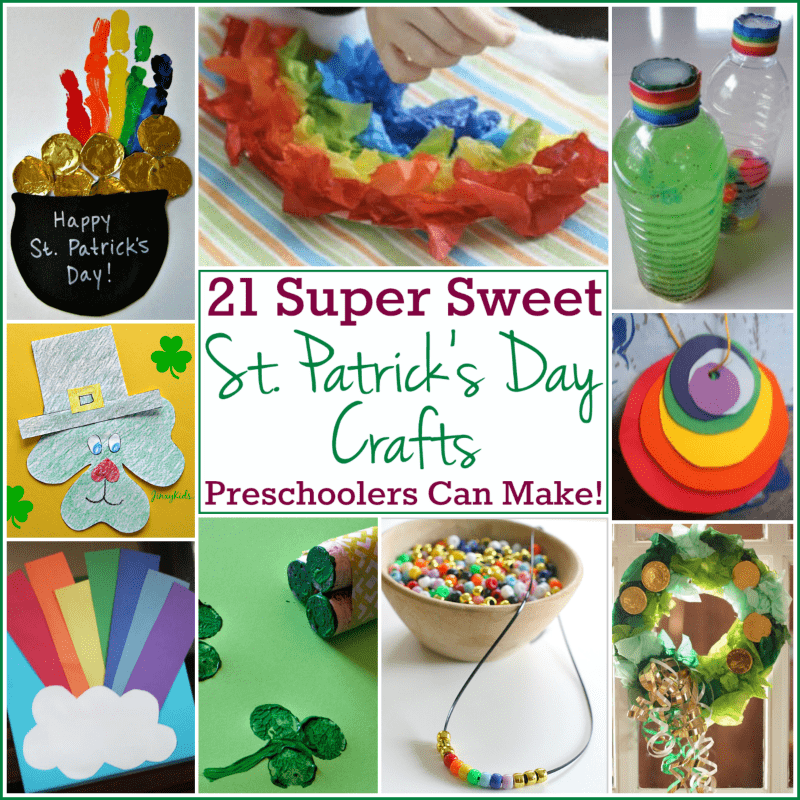 St. Patrick's Day crafts for preschoolers