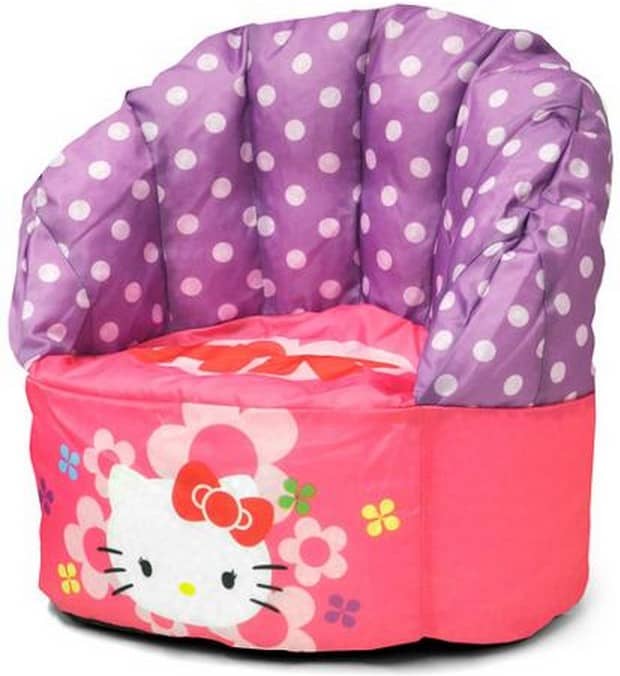 Hello Kitty Bean Bag Chair just 15.98 (Was 39), Free Shipping Eligible!